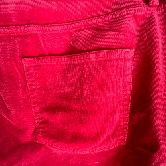 LOFT Red Skinny Pants - Picture 5 of 6